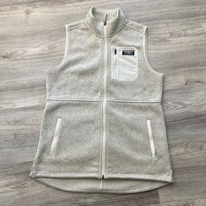 L.L. Bean Sweater Fleece Long Vest
